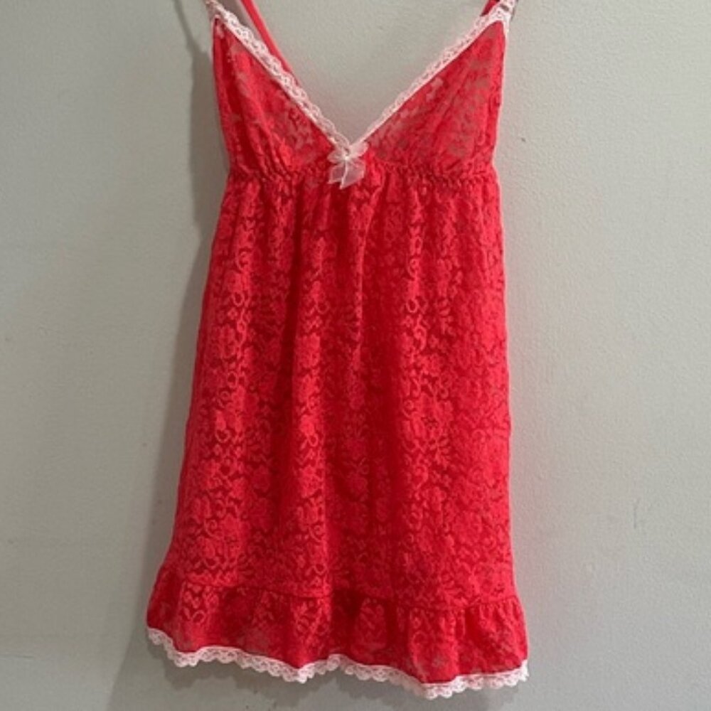 Pink Lace Chemise